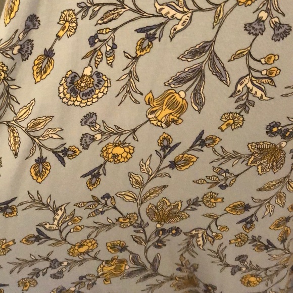 Blue Flowery Dress - Picture 2 of 4